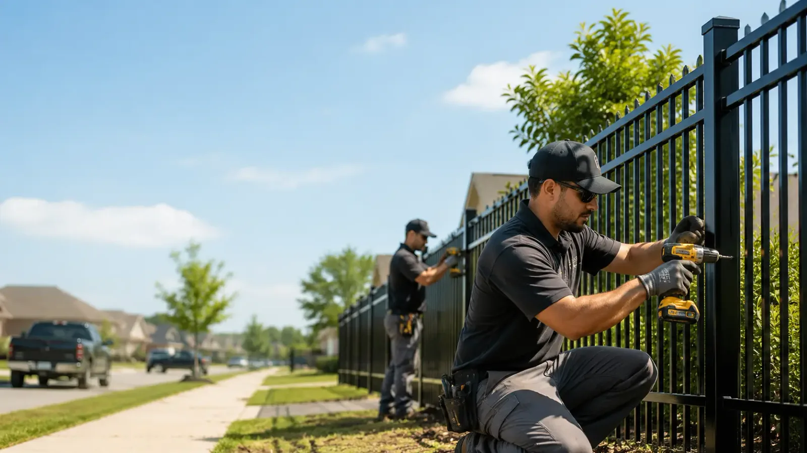 Metal Fence Installation in Marland, OK